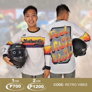 เสื้อกีฬามอเตอร์ไซค์ ของแท้ "RETROVIBES"