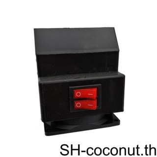 【Coco】พัดลมทําความร้อนละลายน้ําแข็งไฟฟ้า 12v 300W อุปกรณ์เสริม สําหรับรถยนต์