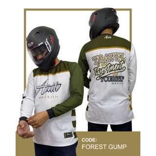 เสื้อกีฬามอเตอร์ไซค์ "Forest Gump" ของแท้