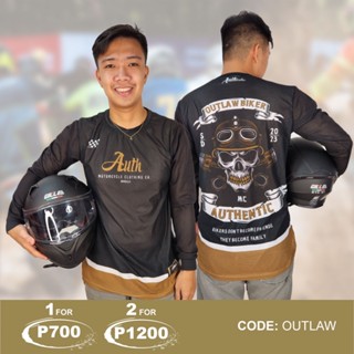 เสื้อกีฬามอเตอร์ไซค์ ของแท้ "OUTLAW"