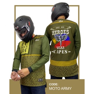 เสื้อกีฬามอเตอร์ไซค์ "Moto Army" ของแท้