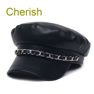 หมวกเบเร่ต์ ลาย Cherish Newsboy สําหรับผู้ชาย และผู้หญิง