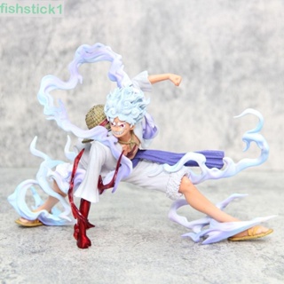 Fishstick1 ฟิกเกอร์ PVC รูปปั้นอนิเมะ Nika Luffy Gear 5th Sun God Nika Luffy Gear 5th 16 ซม.