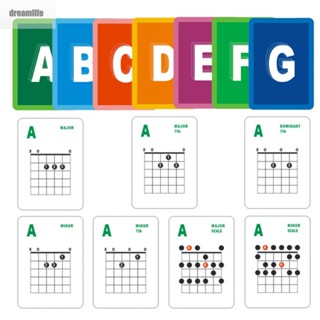 【DREAMLIFE】Guitar Chord 103x70x16mm 4.06x2.76x0.63 Inches Coated Paper Guitar Chords