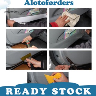 &lt;Alotoforders&gt; ฟิล์มใส ป้องกันรอยขีดข่วน สําหรับติดกันชนประตูรถยนต์ 15x300 ซม.