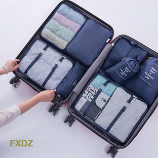 Fxdz กระเป๋าเดินทาง ประหยัดพื้นที่ พรีเมี่ยม 7 ชิ้น