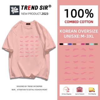 TrendSir ⚡พร้อมส่ง⚡เสื้อโอเวอร์ไซส์
วินเทจ คอกลม
สไตล์เกาหลีเสื้อเสื้อยืด
มี7สี M-3XL