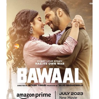 แผ่น Bluray หนังใหม่ BAWAAL (2023) บาวาล (เสียง Hindi DD/Telugu DD/Eng DD | ซับ Eng/ไทย) หนัง บลูเรย์