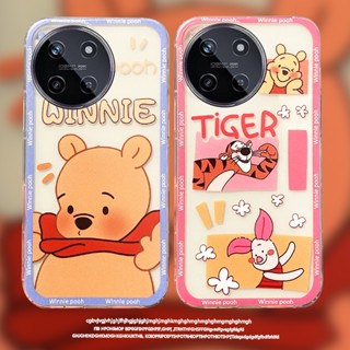 พร้อมส่ง เคสโทรศัพท์มือถือ TPU นิ่ม กันกระแทก ลายการ์ตูนหมีน่ารัก สําหรับ Realme 11 NFC C51 4G Realme11 11NFC RealmeC51 2023 REALME114G