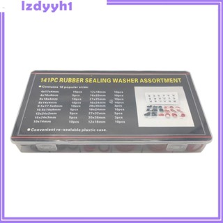 [JoyDIY] ชุดแหวนรองยาง หลายขนาด สําหรับก๊อกน้ํา 141 ชิ้น