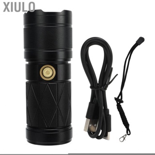 Xiulo Mini  Torch Portable Flashlight Telescopic Zoom Professional Aluminium Alloy for Hiking Camping