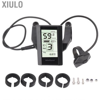 Xiulo LCD Display Versatile 24V 36V 48V 52V 50cm Line Length Clear To Read ABS Bike Control Panel for DIY Modification