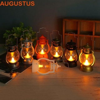 Augustus โคมไฟม้าโพนี่ DIY เครื่องประดับคริสต์มาส จี้ อุปกรณ์ปาร์ตี้ พร้อมโคมไฟแขวน