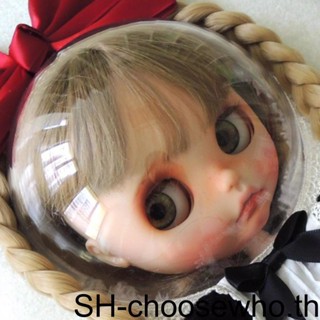【Choo】หน้ากากตุ๊กตา Bjd แบบใส เส้นผ่าศูนย์กลาง 11 ซม. 1 2 3 5