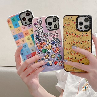 【Pokemon Pikachu】casetify เคสโทรศัพท์มือถือซิลิโคน TPU แบบนิ่ม ลายโปเกม่อน กันกระแทก สําหรับ iPhone 14 Pro 14Pro Max 13 Pro 12 14 plus11 Pro Max XR X XS Max 7 8 Plus