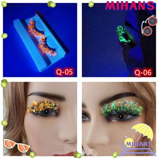 Mih ขนตาปลอม ขนตาแต่งหน้า ขนตาขนมิงค์ยาวยุ่ง