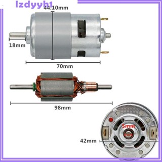 [JoyDIY] เครื่องมือไฟฟ้า มอเตอร์ไมโคร DC 12V 12000RPM แบริ่งบอล ขนาดใหญ่ 775