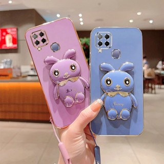 เคสมือถือ แบบนิ่ม ลายกระต่ายน่ารัก 6D หรูหรา สําหรับ Infinix Hot 10s Hot 10T Hot 10 Hot 8 Hot 9 Hot 10play Hot 11 Hot 11s Hot 11s NFC