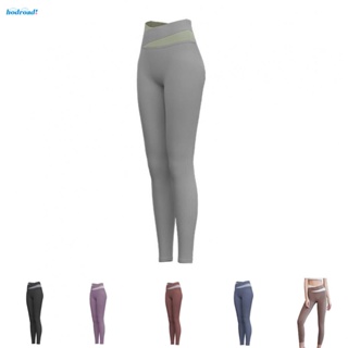 【HODRD】Cross Stitched Yoga Leggings for Women High Waisted Stretch Trousers for Fitness【Fashion】