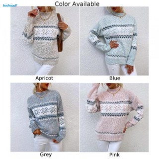 【HODRD】Womens Sweater Pullover Slightly Elastic Snowflake Stand Collar Turtleneck【Fashion】