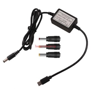 Hsv สายชาร์จ USB Type C ตัวผู้ เป็นตัวผู้ 5 5x2 1 มม. 24V สําหรับเราเตอร์
