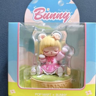 [] ฟิกเกอร์กระต่าย BUNNYPOPMART พลาสติก สีชมพู X8L8