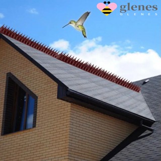 Glenes หนามไล่นก พลาสติก ทรงสี่เหลี่ยมผืนผ้า 45 ซม. ป้องกันแมวปีน หลากสี สําหรับรั้ว