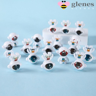 Glenes ตุ๊กตานักบินอวกาศ อวกาศ ขนาดเล็ก ของเล่นสําหรับเด็ก 10 ชิ้น