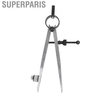 Superparis Leather Divider  Adjustable Angle Wing Tool 175mm Total Length High Accuracy 125mm Extended Size Lockable for Woodworking