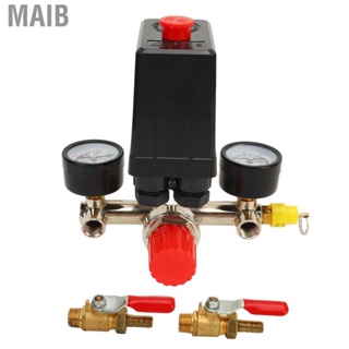 Maib Air Compressor Pressure Control Valve  0 To 180PSI Clear Thread Switch Precise for Pump