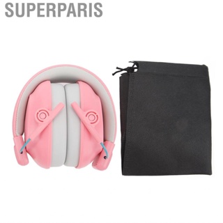 Superparis Hearing Protection Headset  Noise Reduction Earmuffs 25dB NRR Rating  Absorbing Sponge for Outdoor Shooting