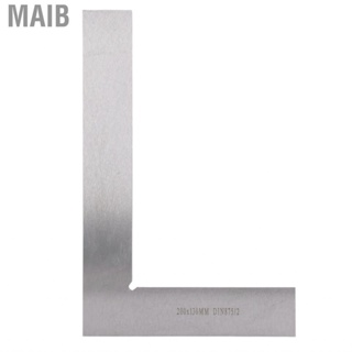 Maib Machinist Square  Ergonomic Design 200x130mm High Accuracy Ruler for Construction