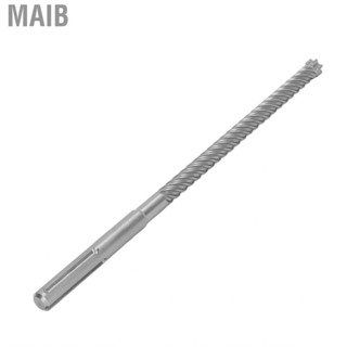 Maib Drill Bit  Self Centering Tip 6 Flute Toughness Clear Threads Long Service Life Hammer for SDS MAXIMUM 18 X 400mm Decoration Bricks