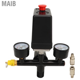 Maib Air Compressor Pressure Switch Control Valve  Regulator 0-180PSI Wide Compatibility Adjustable for Replacement