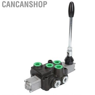 Cancanshop Hydraulic Control Valve Kit  Versatile Double Acting Flow for Tractors