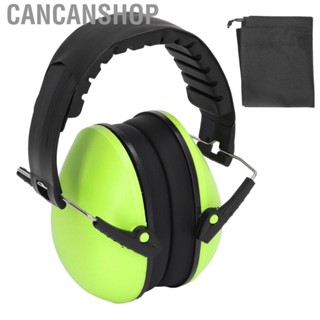 Cancanshop Noise Reducing Headphone  High Density Sponge NRR 21DB Hearing Protection Earmuff Green Low Pressure for Work