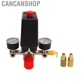 Cancanshop Air Compressor Pressure Regulator Kit  Good Compatibility Switch for Repaire Shops