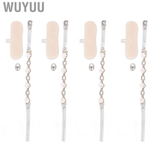 Wuyuu Elastic Heel Shoe Straps  Detachable 4pcs for Outing