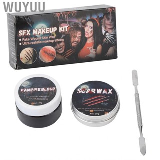 Wuyuu SFX Makeup Kit  30g Portable Real Effect Wound Modeling  Wax for Festival