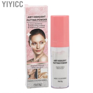 Yiyicc Highlight Patting   Face Blusher Highlighter Long Lasting for Makeup