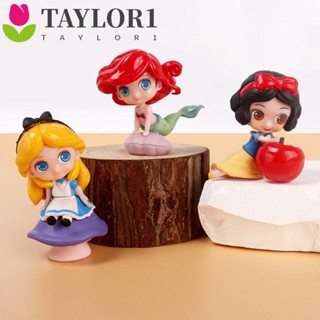 Taylor1 โมเดลฟิกเกอร์ PVC รูปการ์ตูนเจ้าหญิง Q Version Snow White สําหรับเก็บสะสม