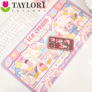 Taylor1 ผ้าปูโต๊ะ ลายการ์ตูน Kuromi My Melody Cinnamoroll น่ารัก สําหรับนักเรียน