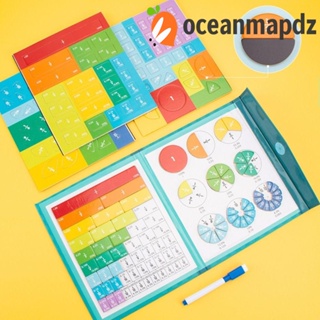 Oceanmapdz หนังสือคณิตศาสตร์ แม่เหล็ก ของเล่นเสริมการเรียนรู้คณิตศาสตร์ ตรรกะ สําหรับเด็ก