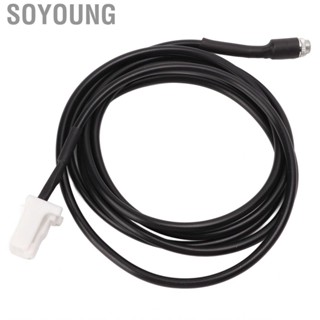 Soyoung Auxiliary Audio Adapter  Female Plug Clear Input Cable for Car