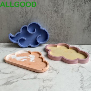 Allgoods ถาดแม่พิมพ์ซิลิโคน รูปเมฆ แฮนด์เมด สําหรับทําเครื่องประดับ ตกแต่งบ้าน