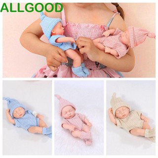 Allgoods ตุ๊กตาเด็กทารกเสมือนจริง ซิลิโคนไวนิล แบบนิ่ม กันน้ํา ของขวัญวันเกิด สําหรับเด็กผู้หญิง