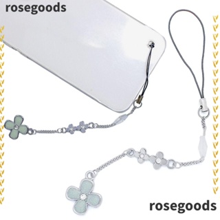 Rosegoods1 พวงกุญแจห้อยโทรศัพท์มือถือ จี้การ์ตูนอนิเมะดอกไม้ คอสเพลย์ DIY สําหรับผู้หญิง