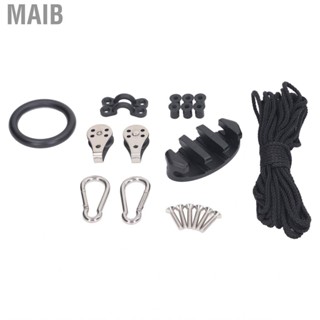 Maib Kayak Anchor Rope Kit With Nylon Steel Thimble Boat Line For