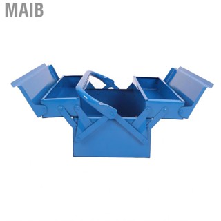 Maib 2 Layer 3 Tray Folding Tool Organizer Cantilever Metal Box Storage Toolbox