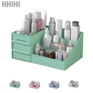 Hhihi Makeup Storage Case Plastic Cosmetic Drawer Box Multifunctional Drawers for Bathroom Counter